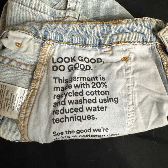 Cotton On Light Blue Denim Mini Skirt - Picture 6 of 7